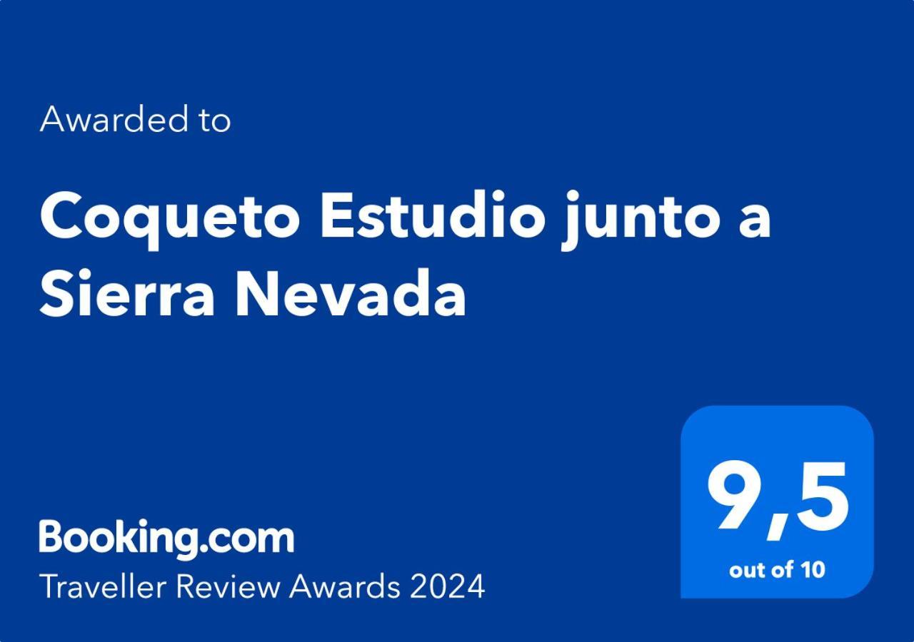Coqueto Estudio Junto A Sierra Nevada Guejar Sierra Extérieur photo